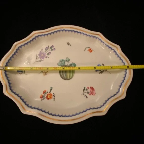 Richard Ginori ITALIAN FRUITS 8 3/8" HORS D OEUVRE TRAY - Picture 7 of 10